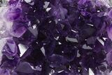 Sparkling Purple Amethyst Crystal Cluster - Uruguay #383266-1